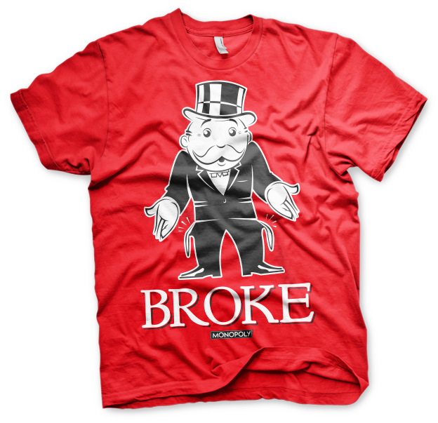 Läs mer om Monopoly Broke T-shirt