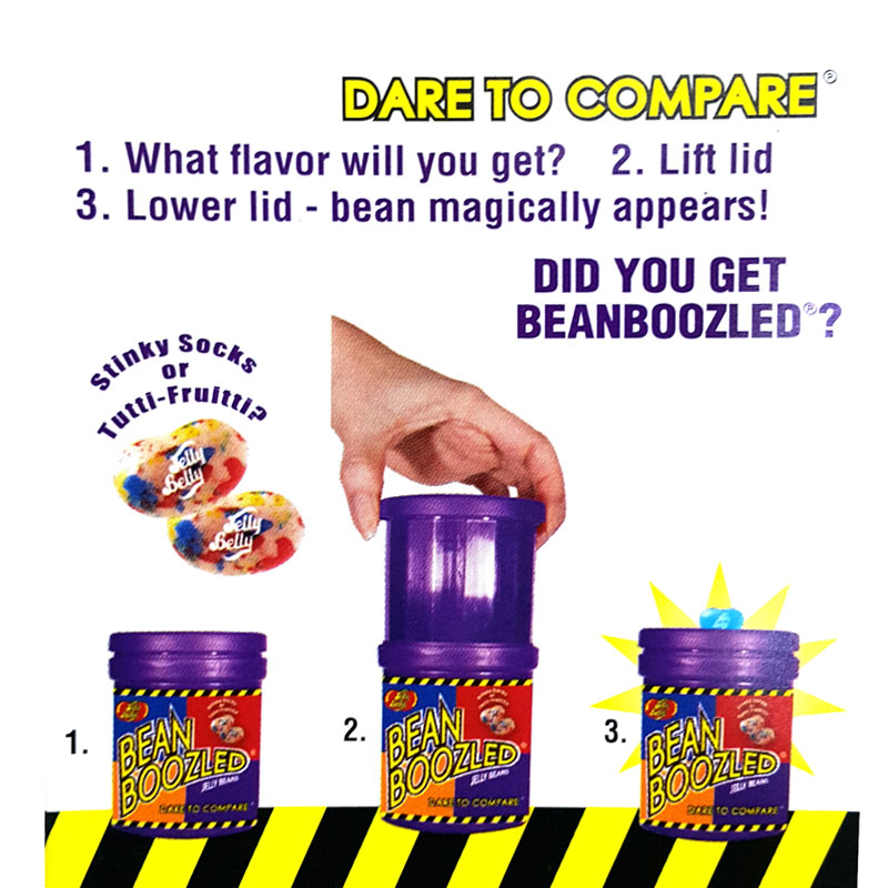 Bean Boozled Jelly Beans Mystery Bean Dispenser Partyhallen.se