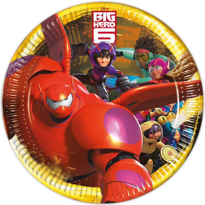 Big Hero 6 Papptallrikar