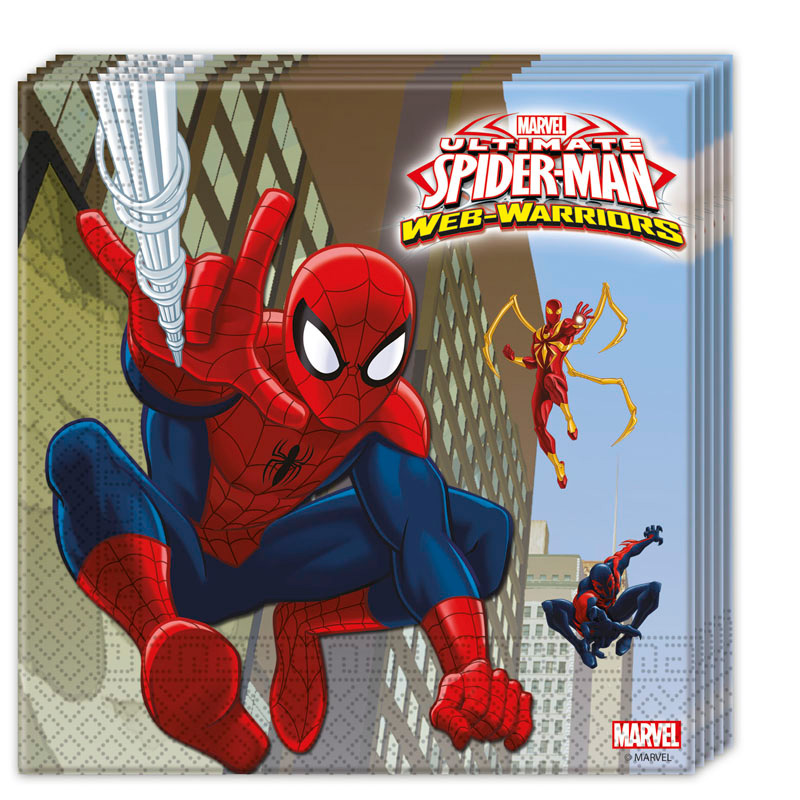 Läs mer om Ultimate Spider-Man Web Warriors Servetter