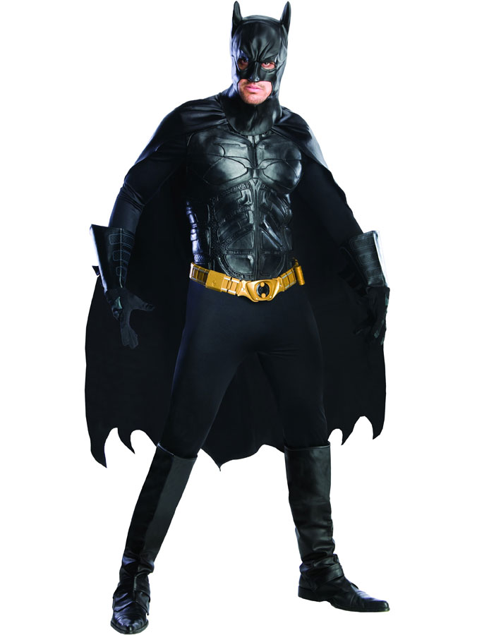 Batman Dräkt Deluxe (Medium)