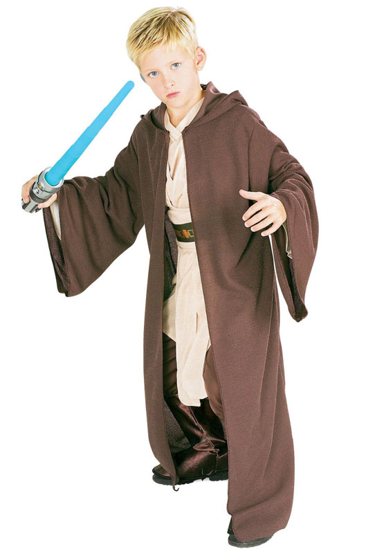 Jedi Deluxe Barn Maskeraddräkt (Small)