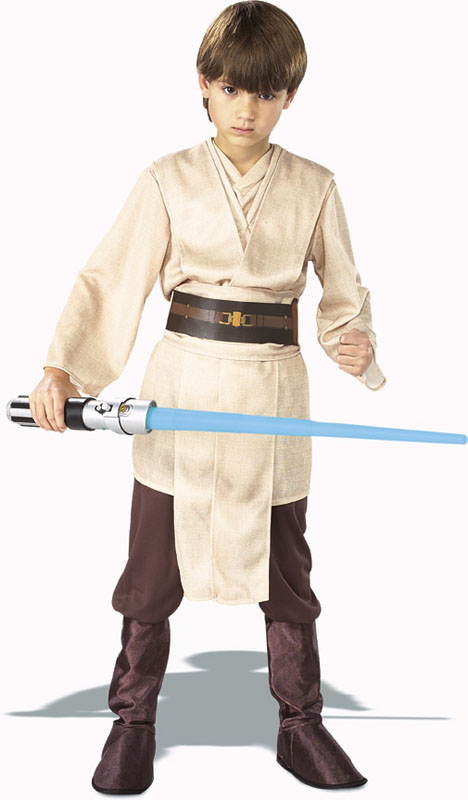 Jedi Knight Barn Maskeraddräkt Deluxe (Small)