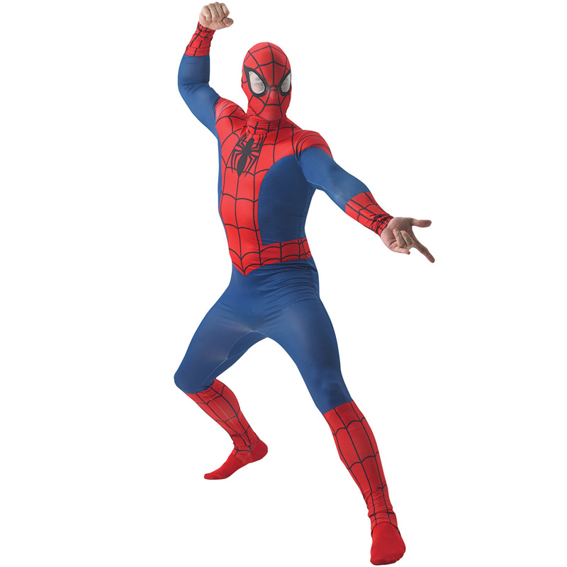 Spiderman Morphsuit Maskeraddräkt (Standard) thumbnail