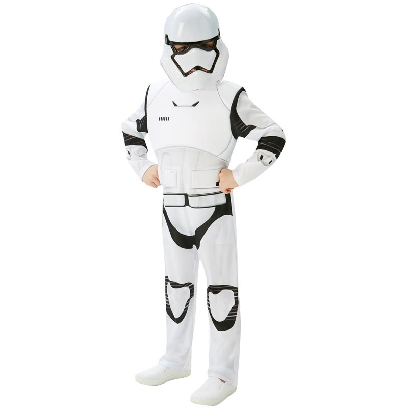 Stormtrooper Dräkt Barn Deluxe (Medium)