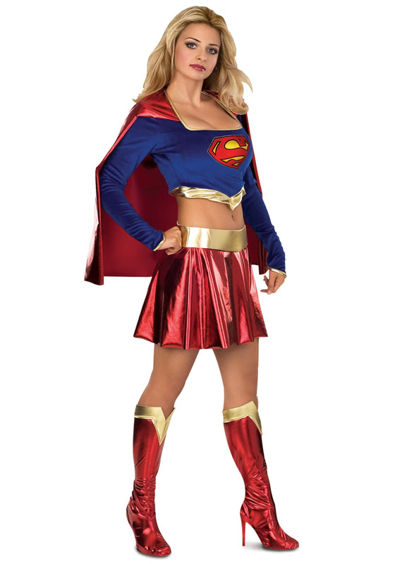 Supergirl Maskeraddräkt (X-Small)