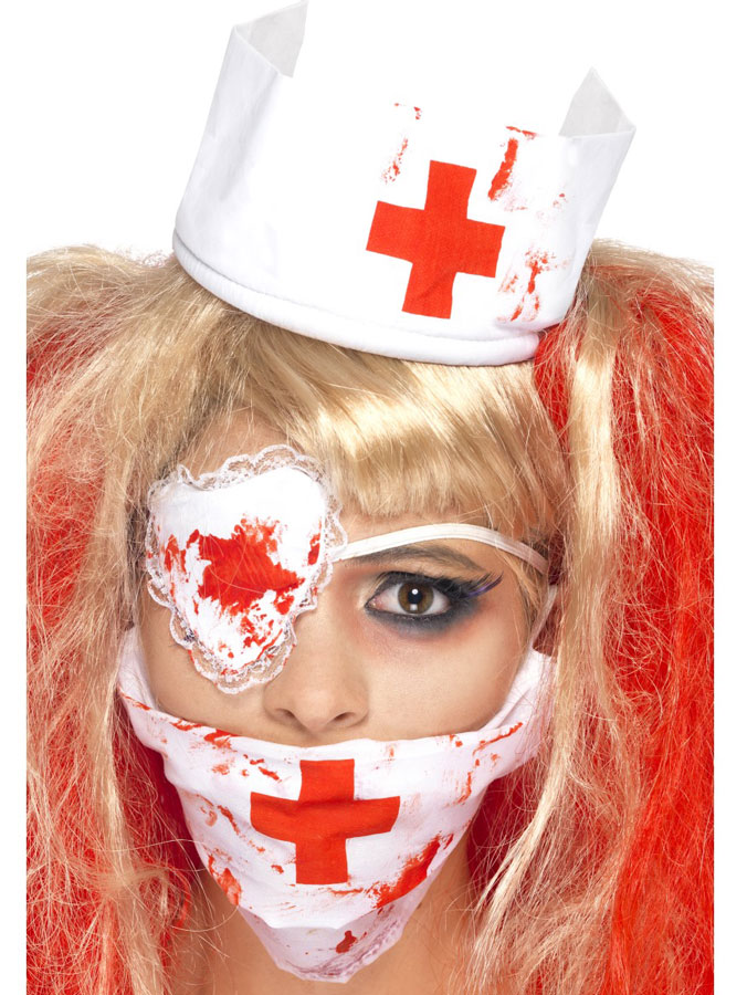 Läs mer om Blodig Sjuksköterska Tillbehörskit
