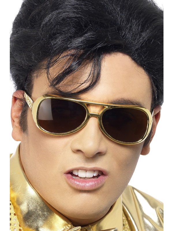 Läs mer om Elvis Guld Glasögon