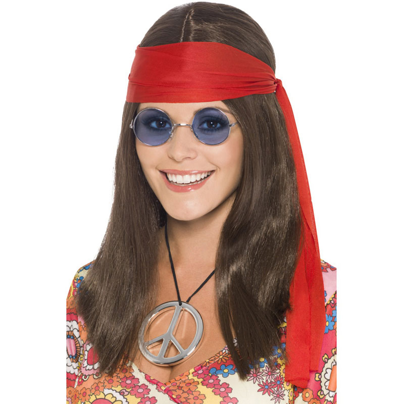 Hippie Peruk med Kit