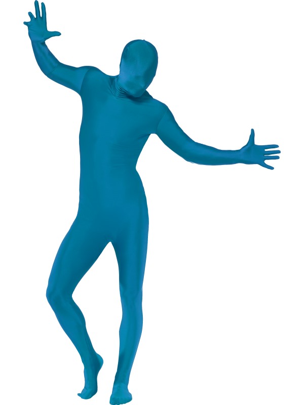 Morphsuit Blå Maskeraddräkt (Medium)