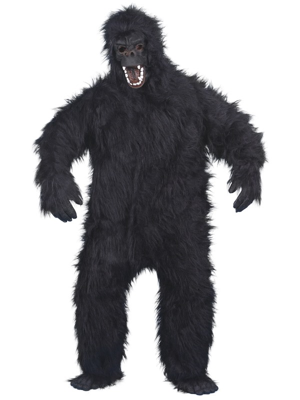 Rasande Gorilla Maskeraddräkt thumbnail