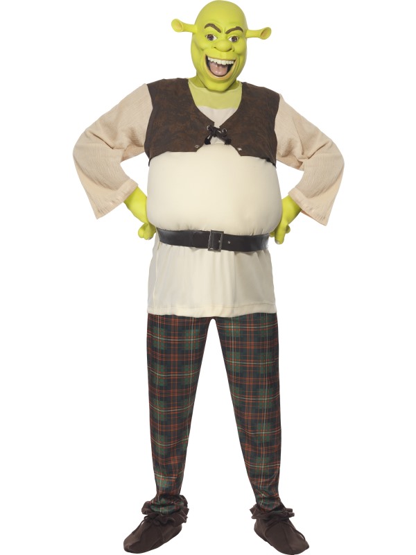 Shrek Maskeraddräkt (Medium) thumbnail