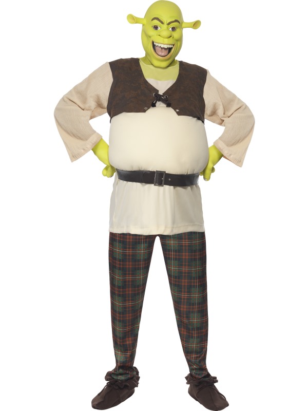 Shrek Maskeraddräkt (Medium)