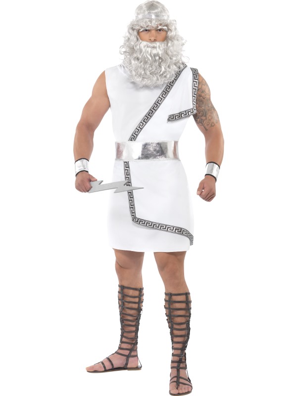 Zeus Maskeraddräkt (Medium)