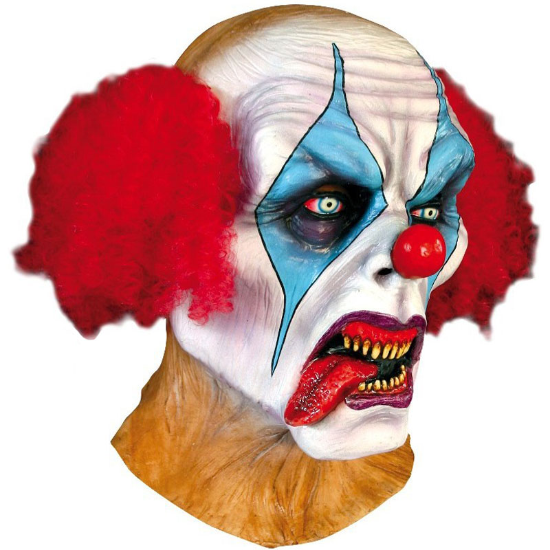 Psycho Clown Mask Deluxe