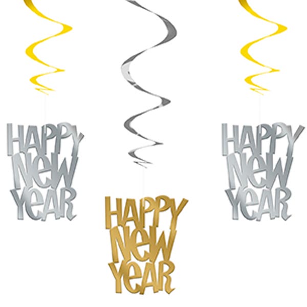 Happy New Year Hängande Dekorationer