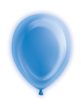 LED Ballonger Blå 10