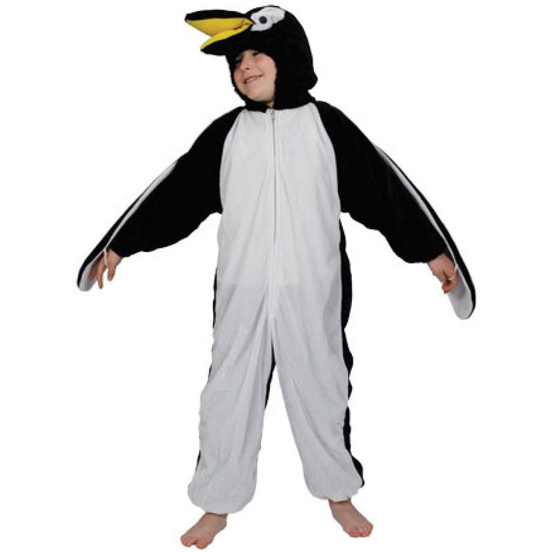 Pingvindräkt Barn Deluxe (Small (2-3 år))