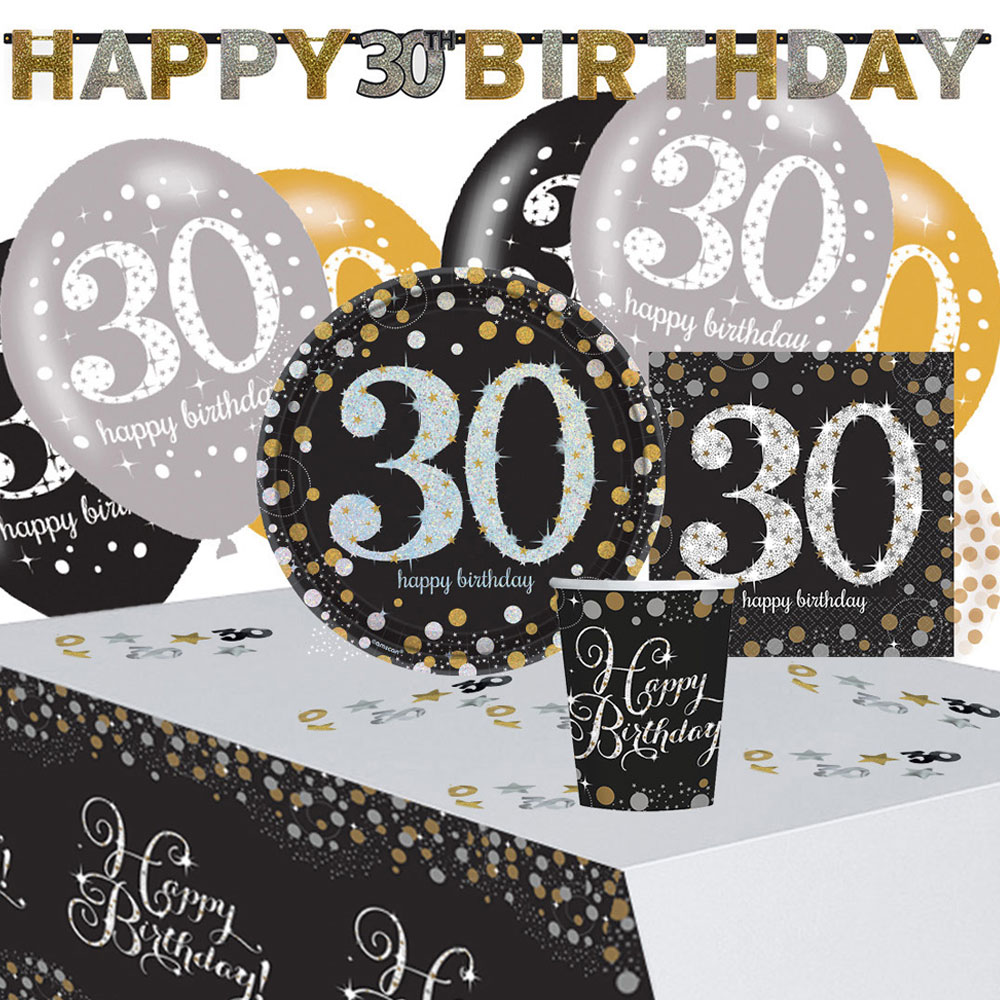 Läs mer om 30-års Kalas Sparkling Celebration Kit 8 Pers