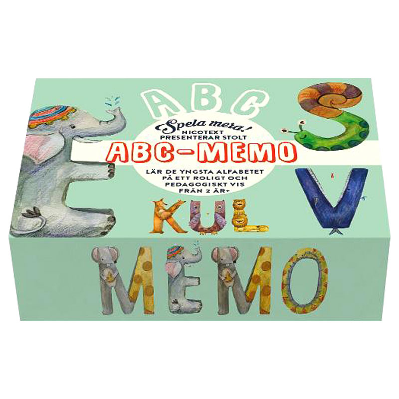 Läs mer om ABC Memo Barnspel