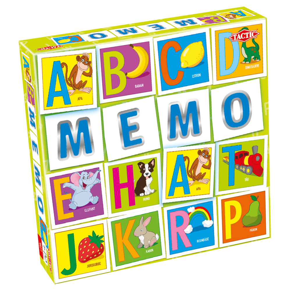 Läs mer om ABC Memo Spel