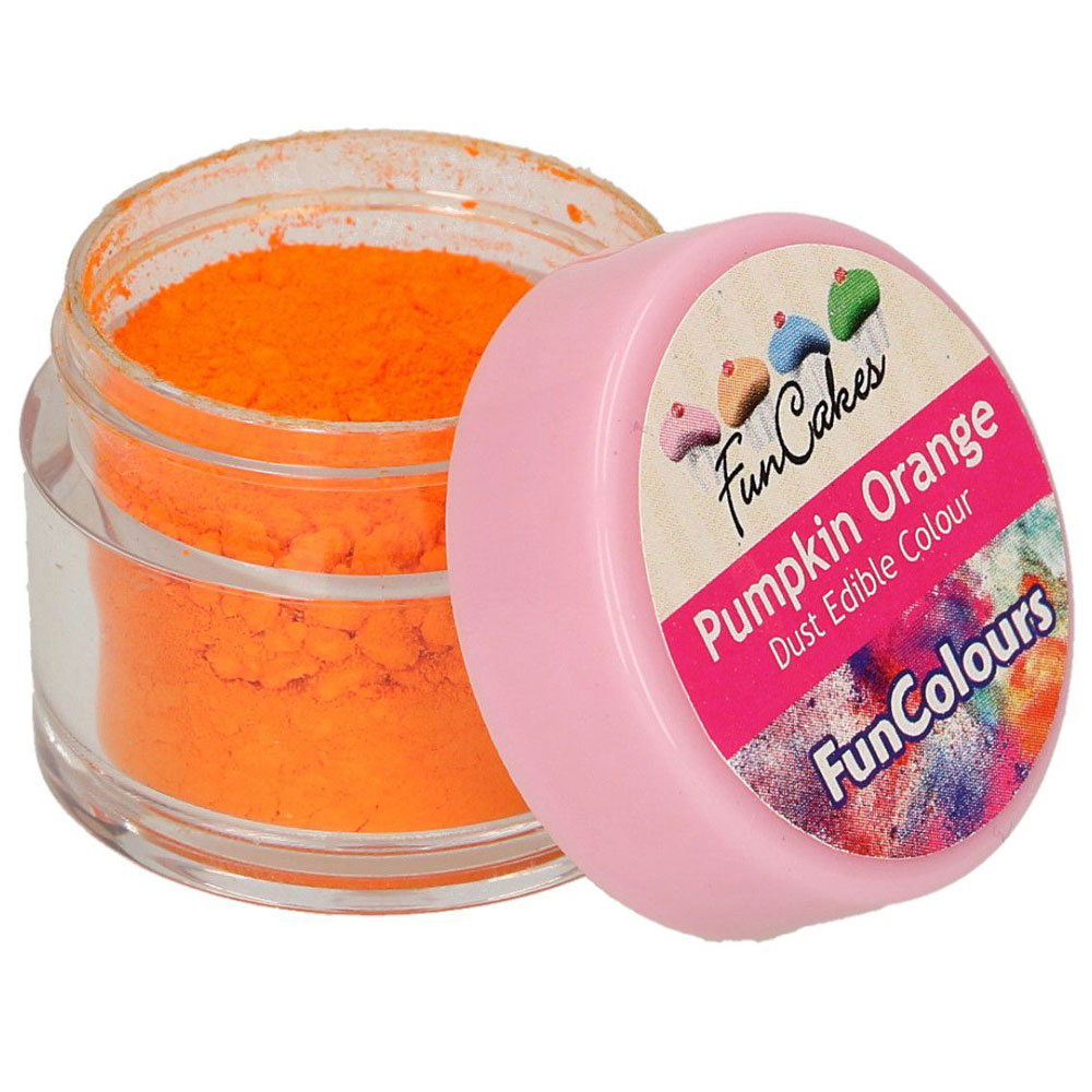 Läs mer om Ätbar Pulverfärg Pumpkin Orange