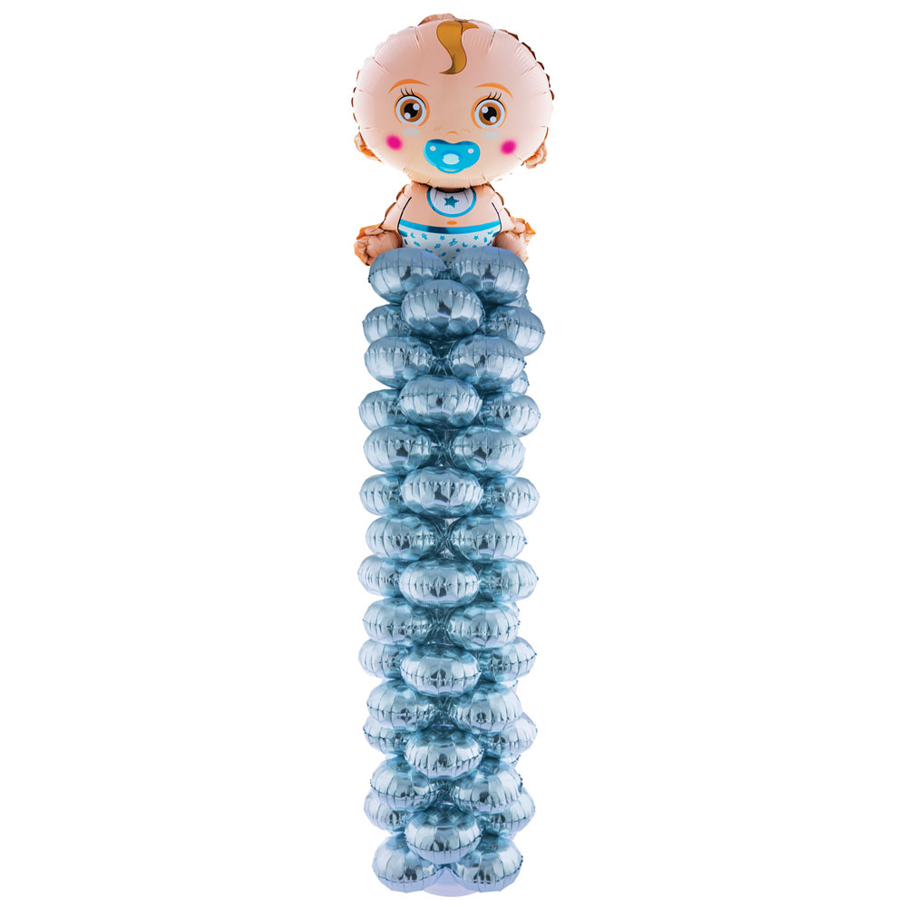 Baby Boy Ballongpelare