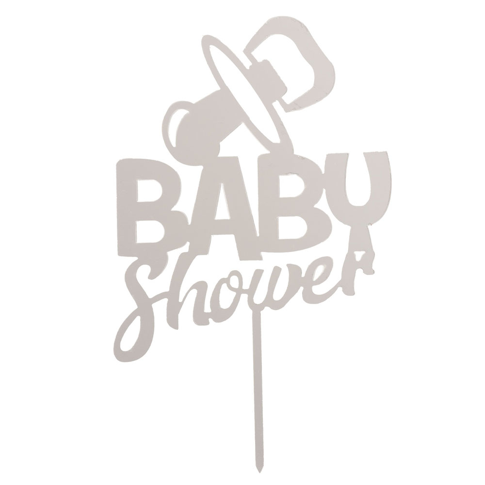 Läs mer om Baby Shower Tårtdekoration