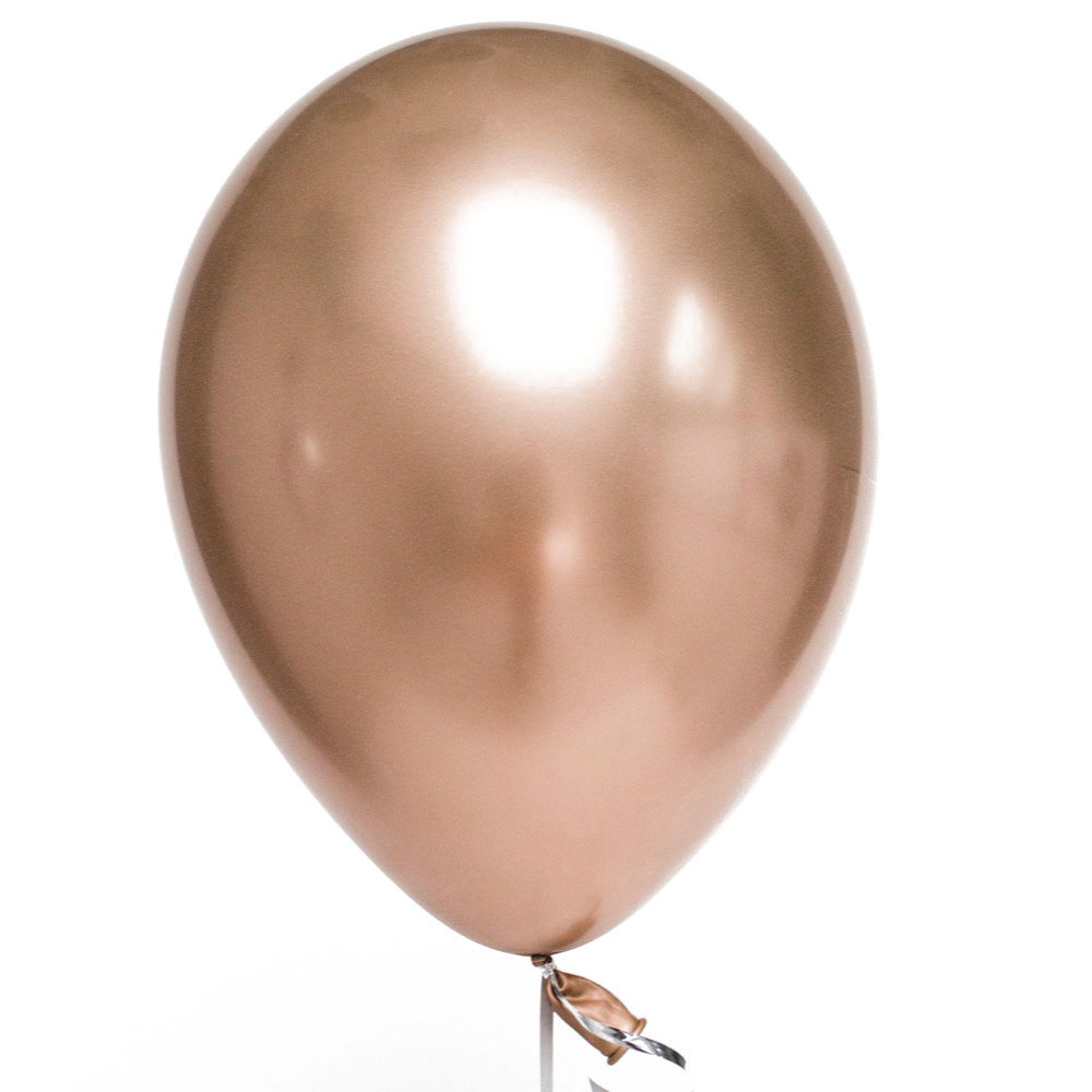 Läs mer om Ballonger Chrome Mirror Roséguld