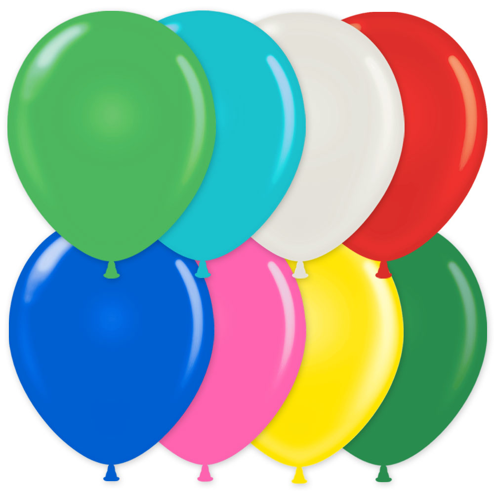 Läs mer om Ballonger Mix Blandade Färger