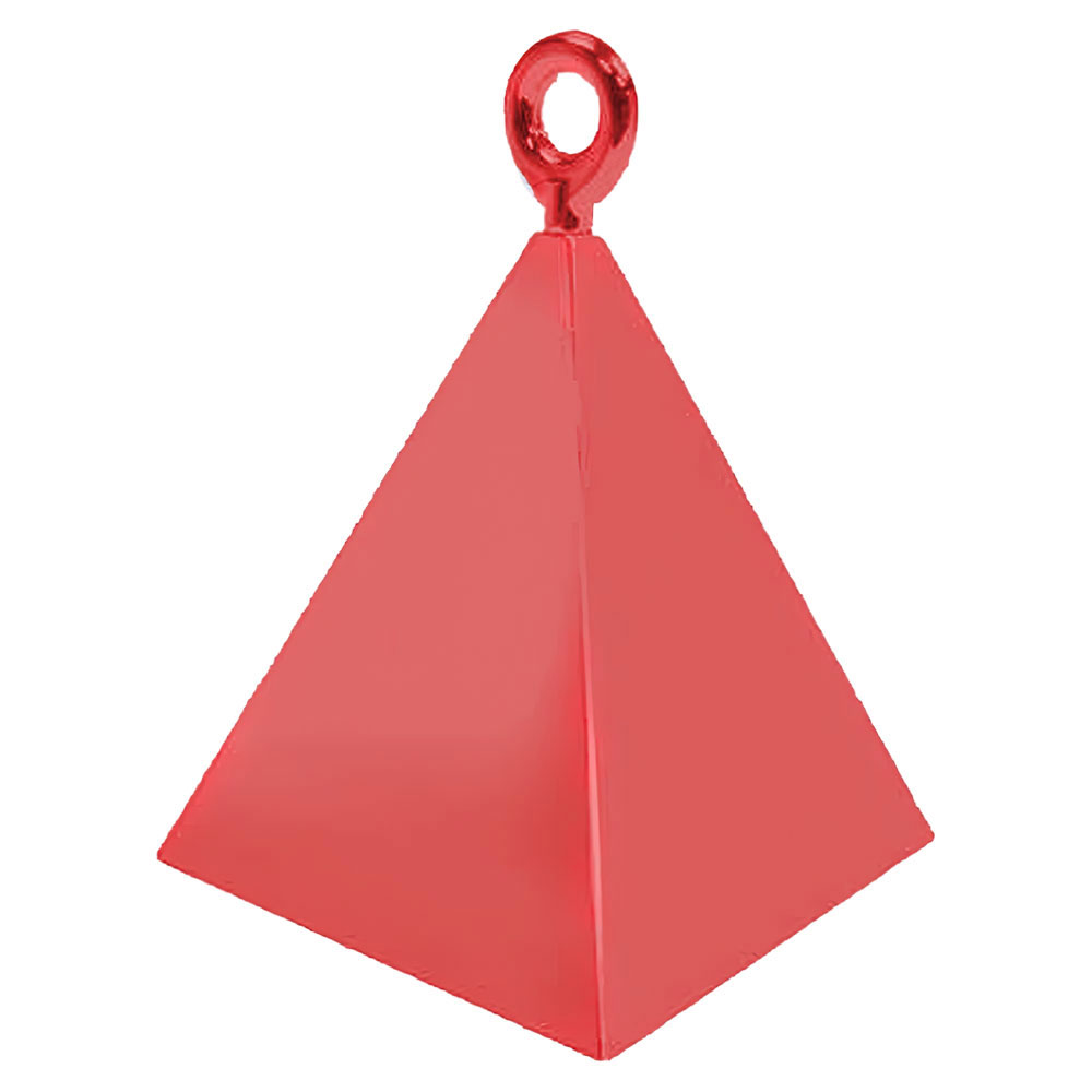 Läs mer om Ballongvikt Pyramid Röd
