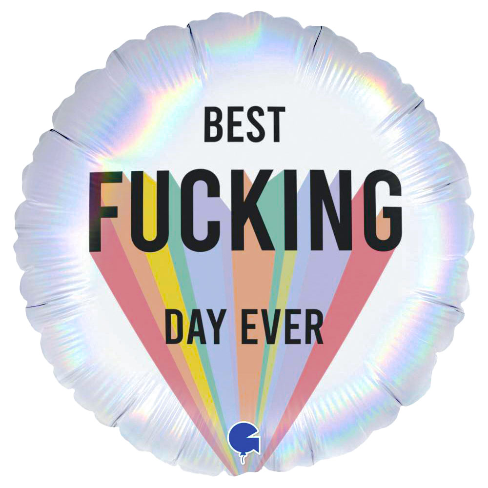 Läs mer om Best Fucking Day Ever Ballong
