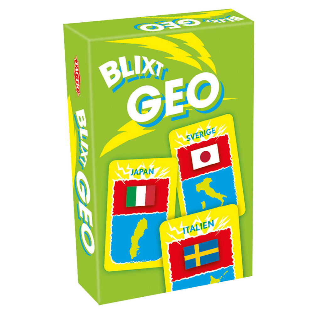 Blixt Geo Kortspel