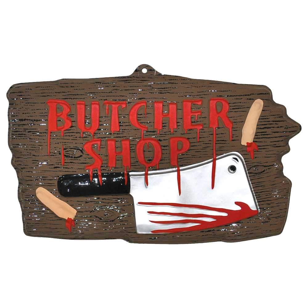 Butcher Shop Skylt