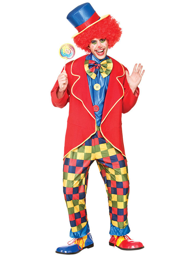 Circus Clown Maskeraddräkt (Small)