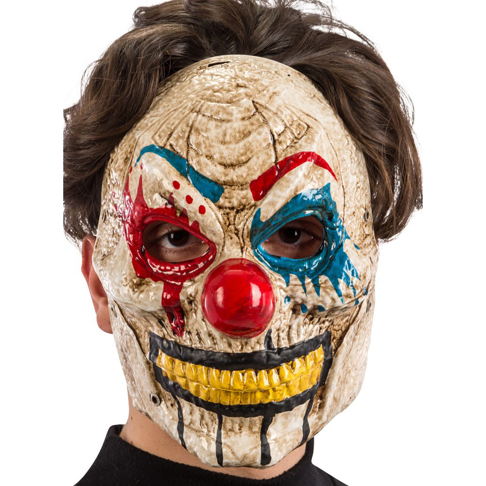 Läs mer om Clown Mask med Rörlig Käke