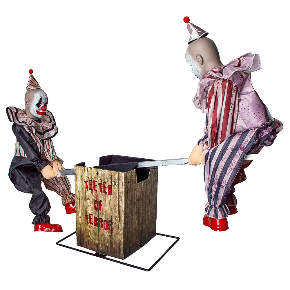 Clowner på Gungbräda Prop