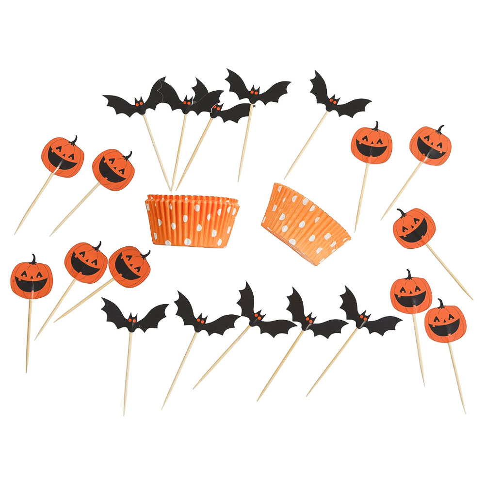 Läs mer om Cup Cake Kit Halloween