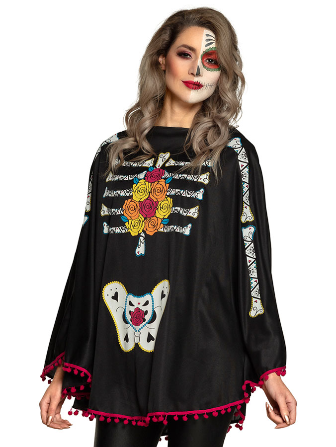 Läs mer om Day of The Dead Poncho