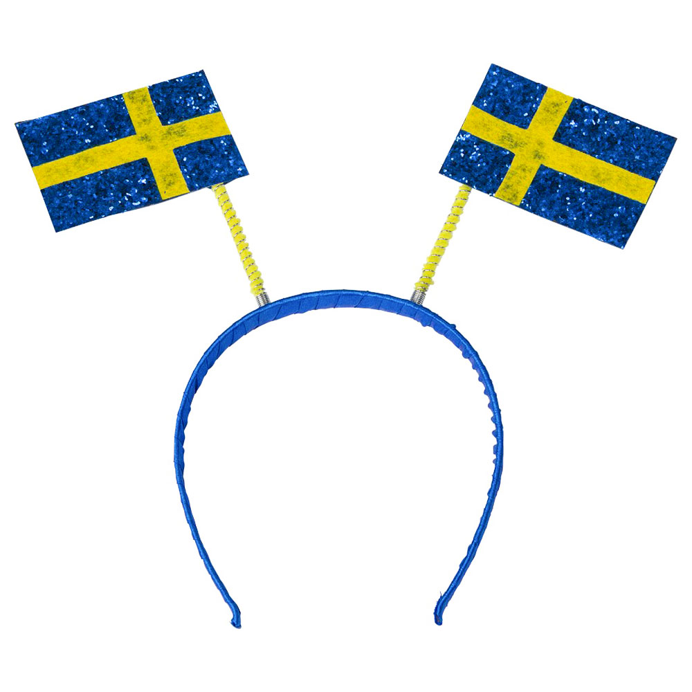 Läs mer om Diadem med Svenska Flaggor