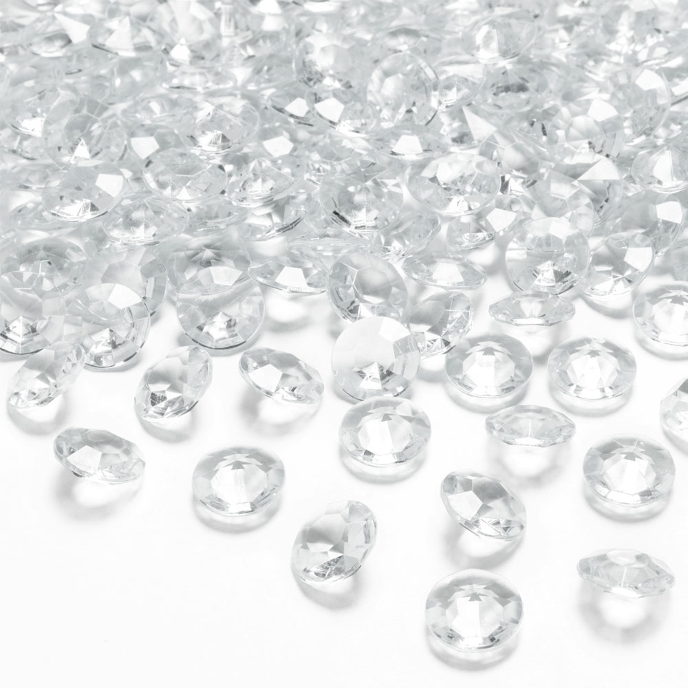 Läs mer om Diamantkonfetti Transparent