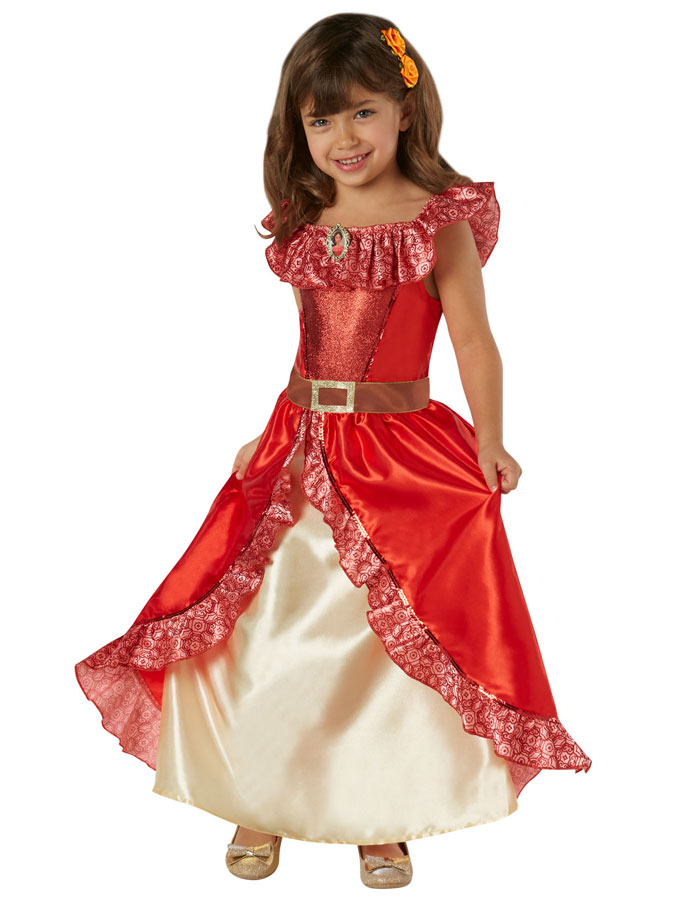 Läs mer om Elena Från Avalor Klänning Deluxe Barn