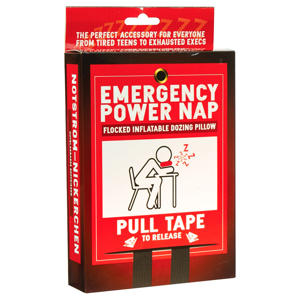 Läs mer om Emergency Power Nap Kudde