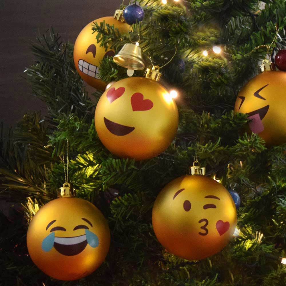 Emoji Julkulor Guld