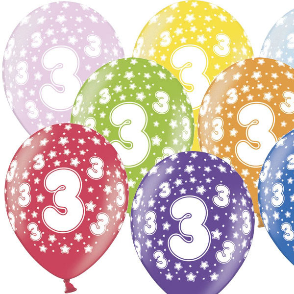 Läs mer om Födelsedagsballonger 3 år