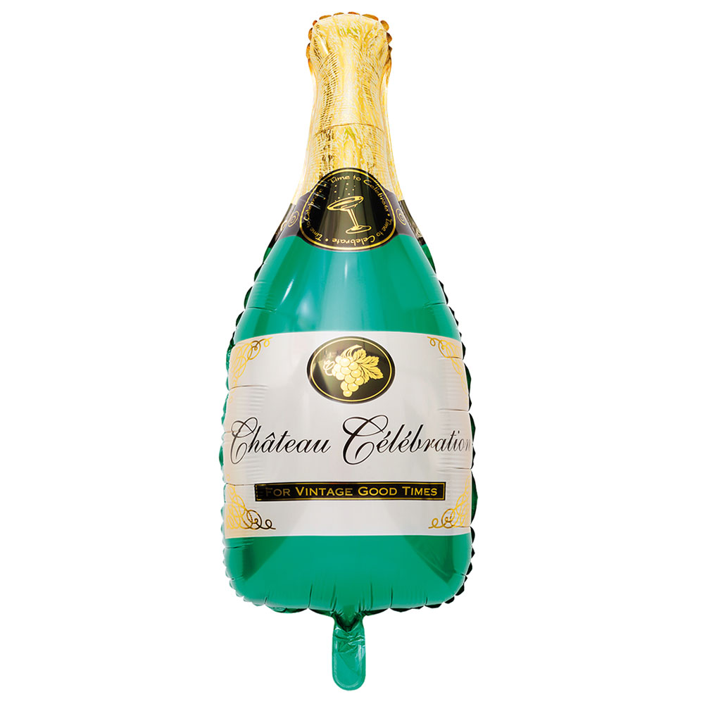 Läs mer om Folieballong Champagneflaska