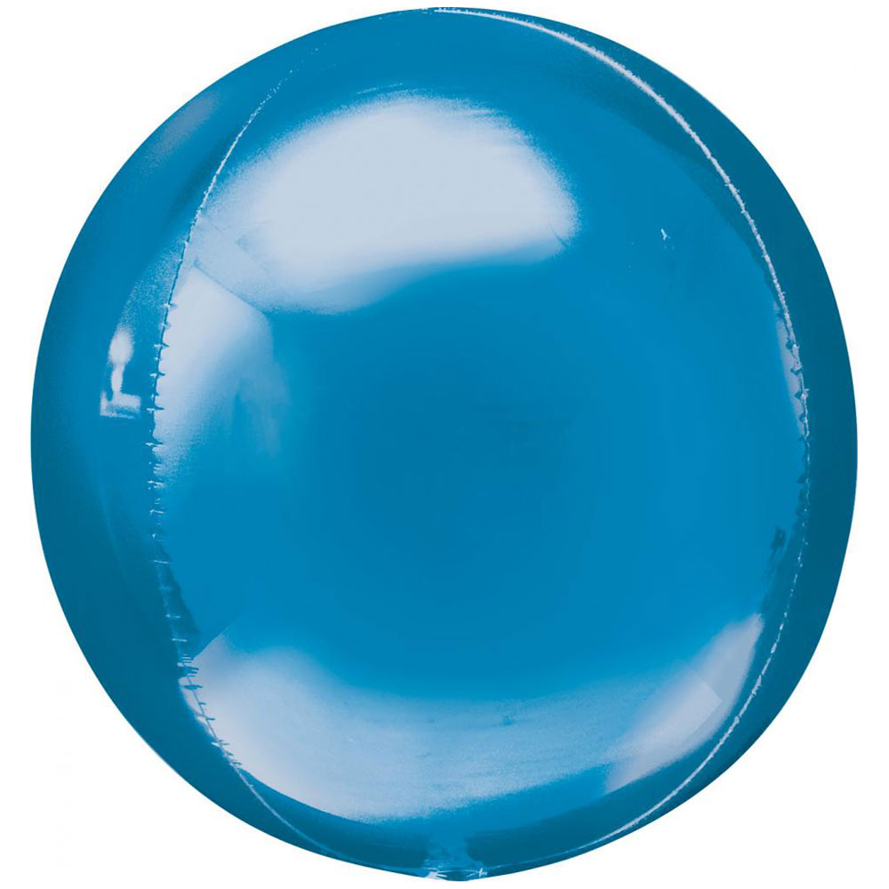 Läs mer om Folieballong Orbz Blå