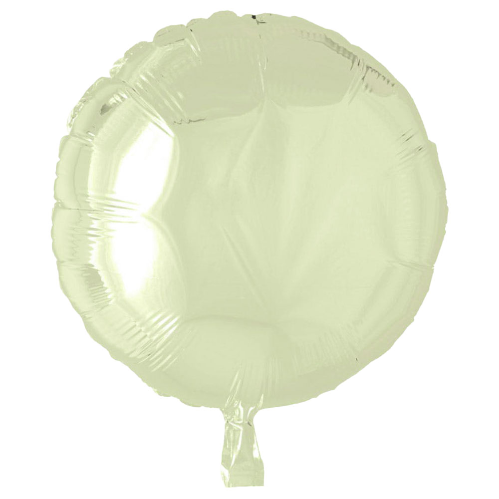 Läs mer om Folieballong Rund Pearl Ivory
