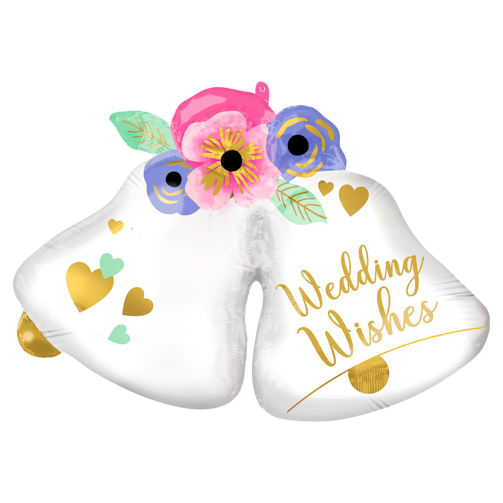 Läs mer om Folieballong Wedding Wishes