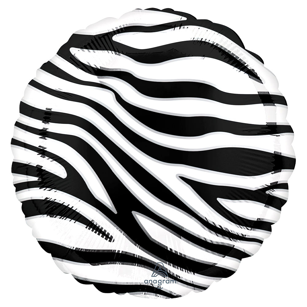 Läs mer om Folieballong Zebra